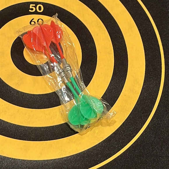 Magnetic rollup dartboard. Perfect for a night of fun. - Picture 3 of 6